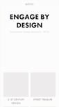 Mobile Screenshot of engagebydesign.org